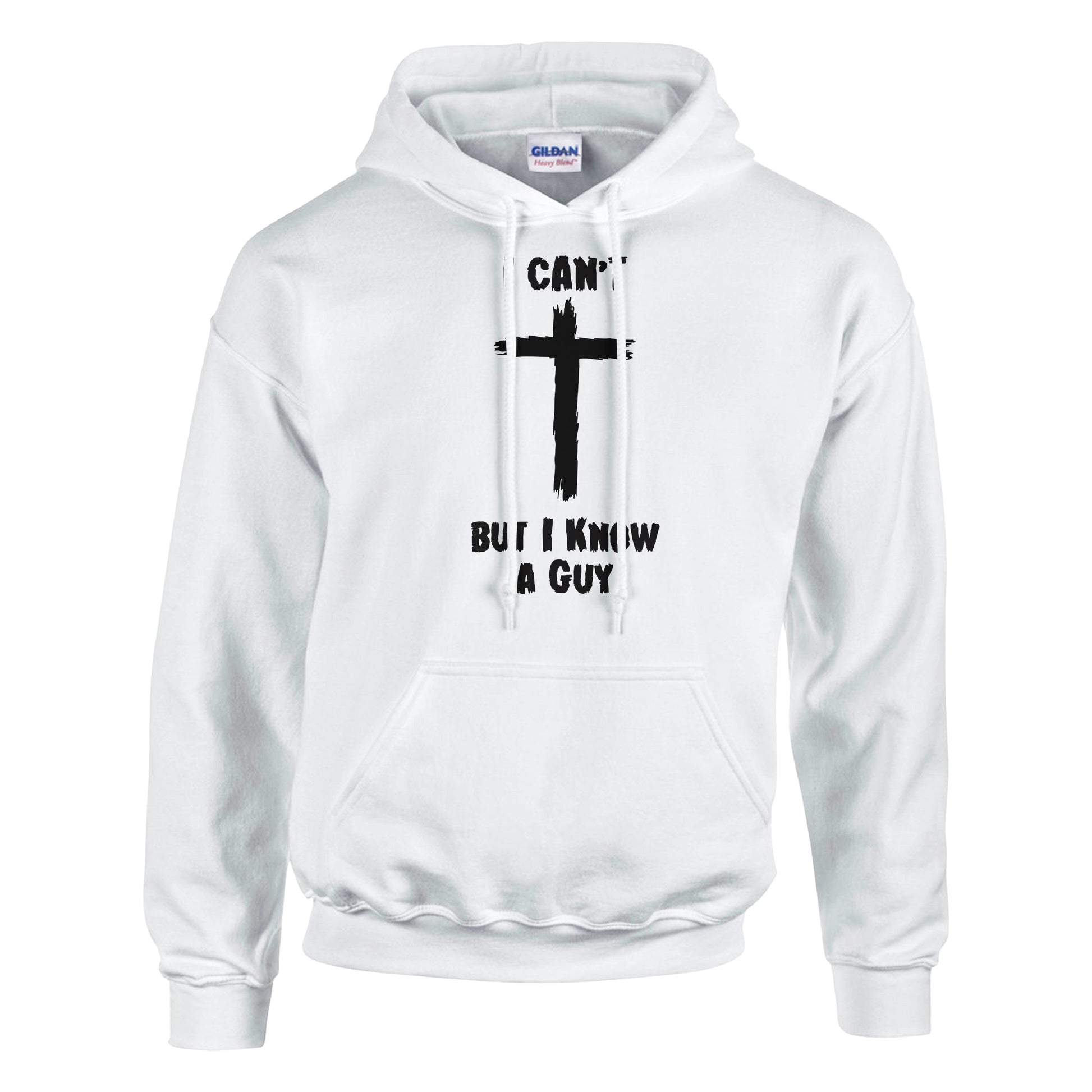 I Can't But I Know A Guy Premium Sober Apparel Sweatshirt Hoodie White