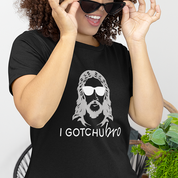I Gotchu Bro Premium Sober Apparel T-shirt Black