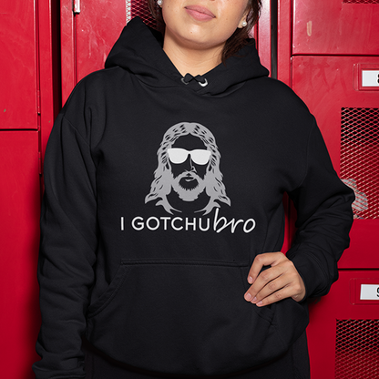 I Gotchu Bro Premium Sober Apparel Hoodie Black