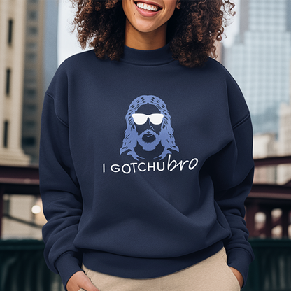 I Gotchu Bro Premium Sober Apparel Sweatshirt Navy