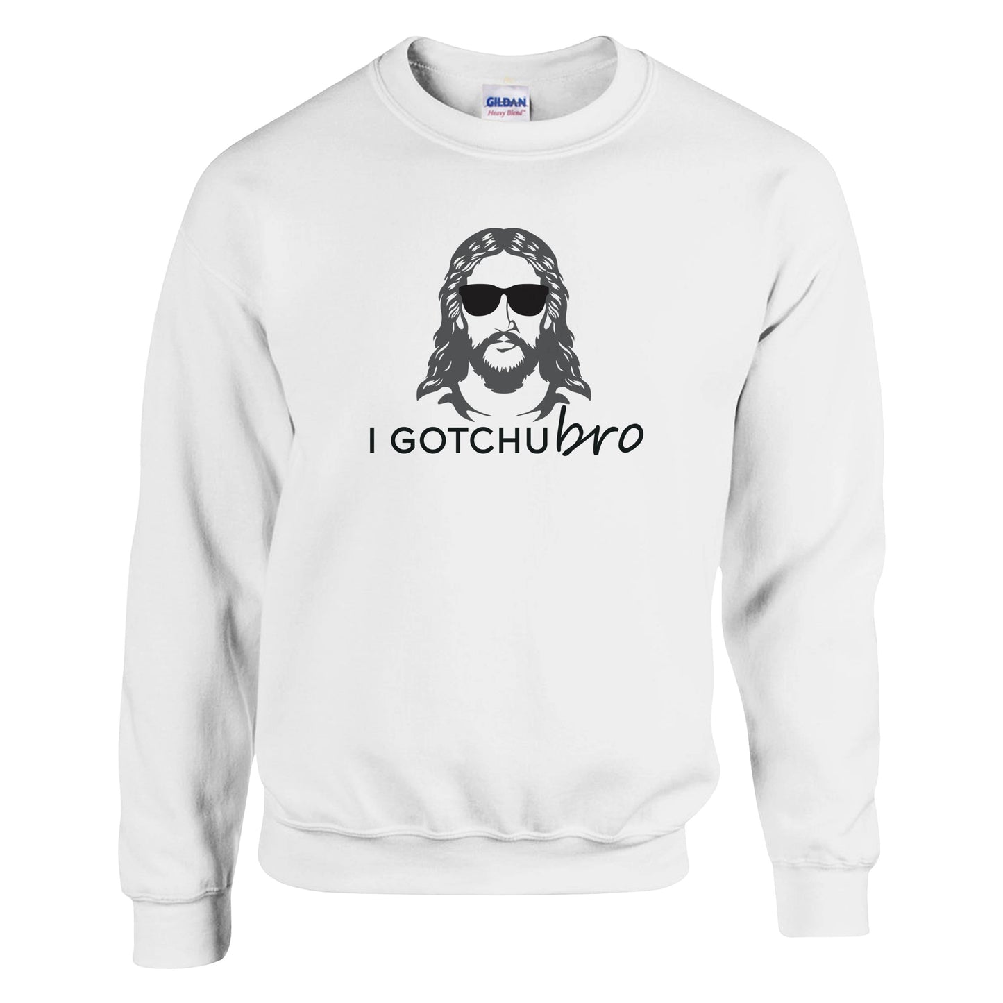 I Gotchu Bro Premium Sober Apparel Sweatshirt White