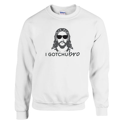 I Gotchu Bro Premium Sober Apparel Sweatshirt White