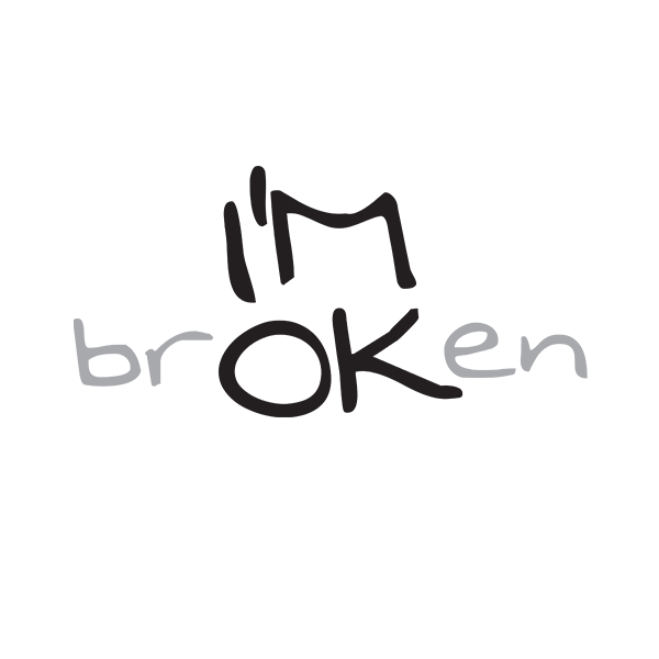 I'M brOKen Premium Sober Apparel Design