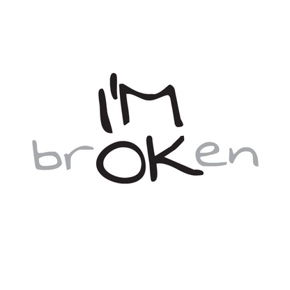 I'M brOKen Premium Sober Apparel Design