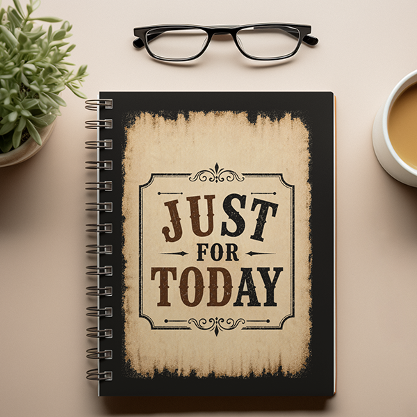 Just For Today (STAY) Vintage Sober Lifestyle