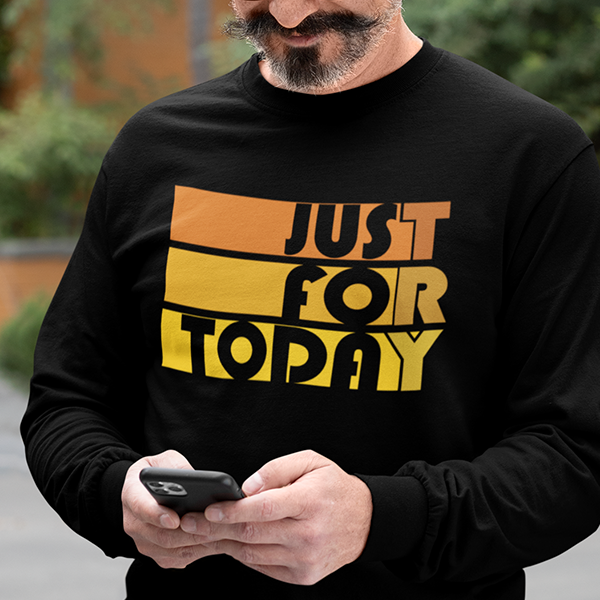 Just For Today (TRY) Retro Apparel
