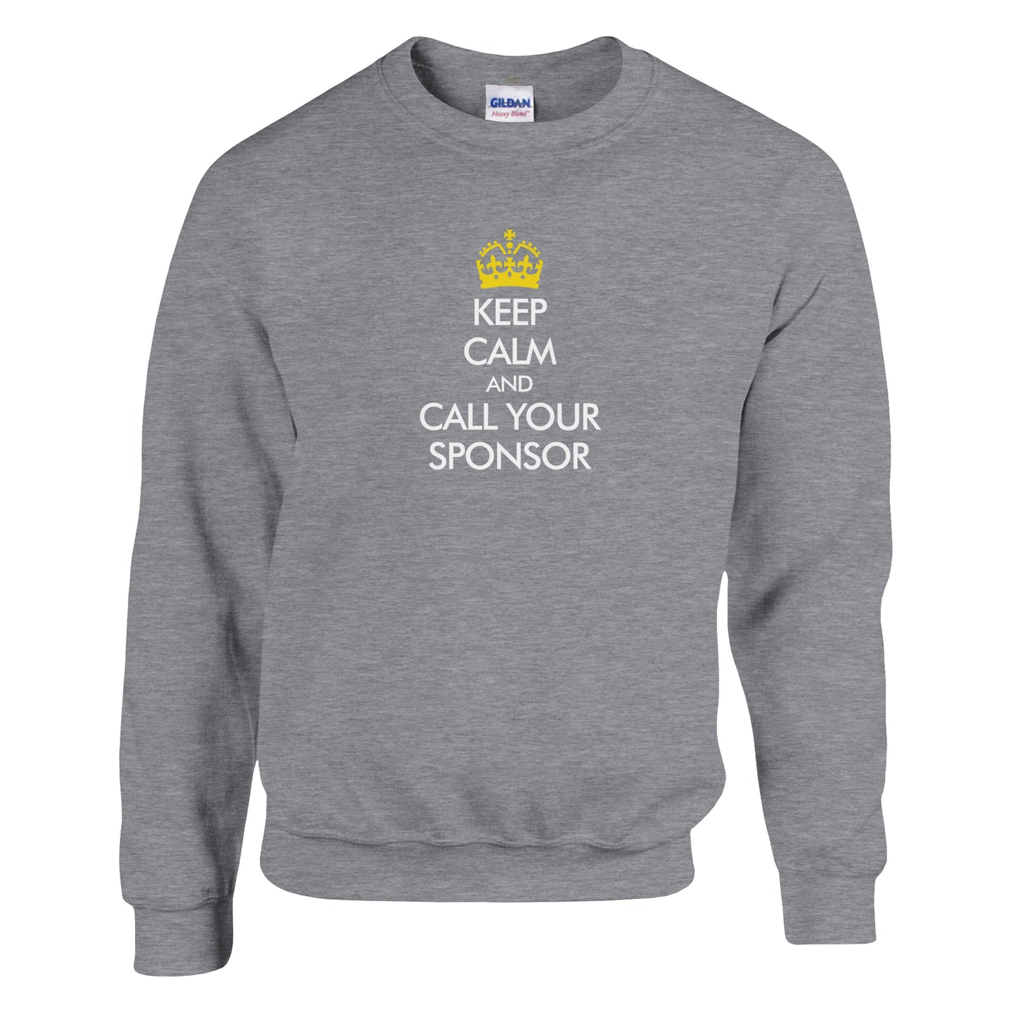 Keep Calm And Call Your Sponsor Premium Sober Apparel