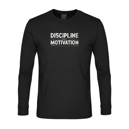 Discipline Over Motivation Premium Sober Apparel