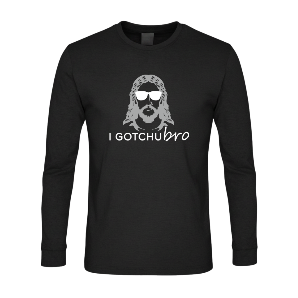 I Gotchu Bro Premium Sober Apparel Long-sleeve Black