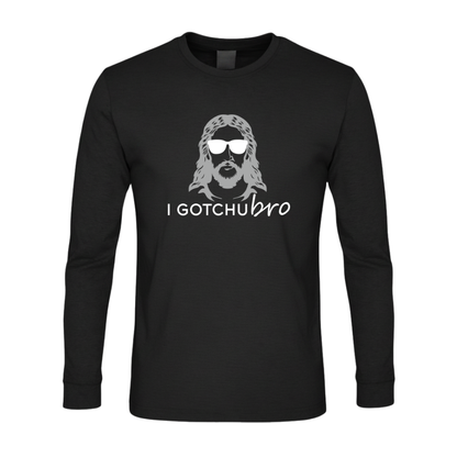 I Gotchu Bro Premium Sober Apparel Long-sleeve Black