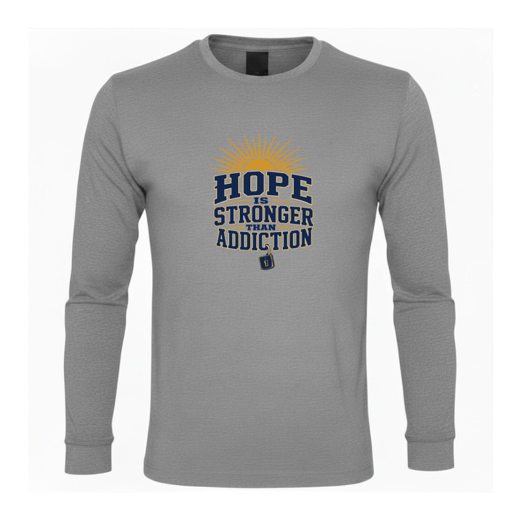 Hope Is Stronger Than Addiction Premium Sober Apparel