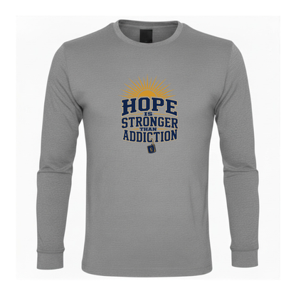 Hope Is Stronger Than Addiction Premium Sober Apparel