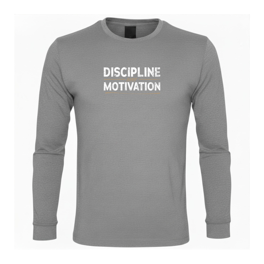 Discipline Over Motivation Premium Sober Apparel
