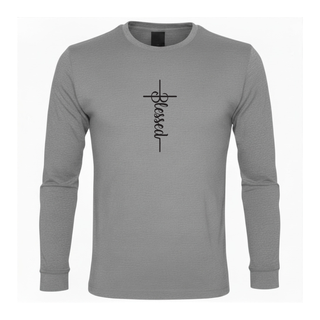 Blessed Cross Premium Sober Apparel