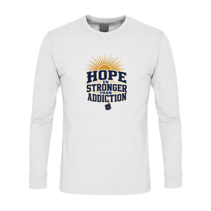 Hope Is Stronger Than Addiction Premium Sober Apparel