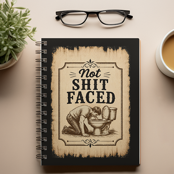 Not Shit Faced Vintage Sober Lifestyle