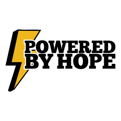 Powered By Hope Premium Sober Apparel Design