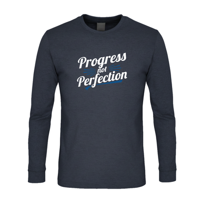Progress Not Perfection Premium Sober Apparel