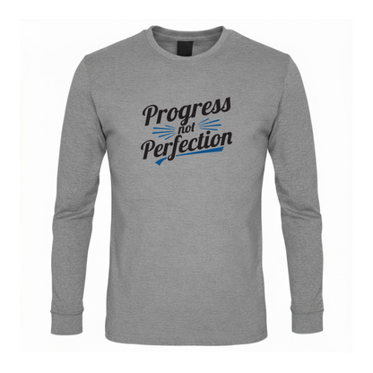 Progress Not Perfection Premium Sober Apparel