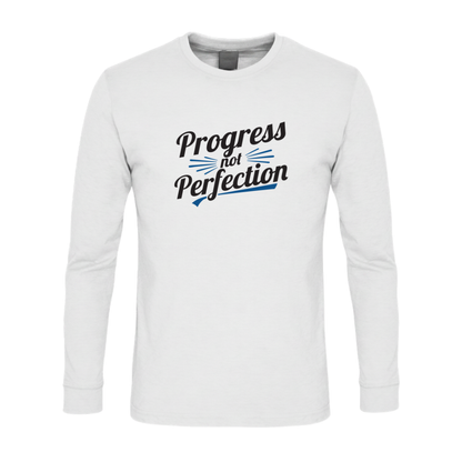 Progress Not Perfection Premium Sober Apparel