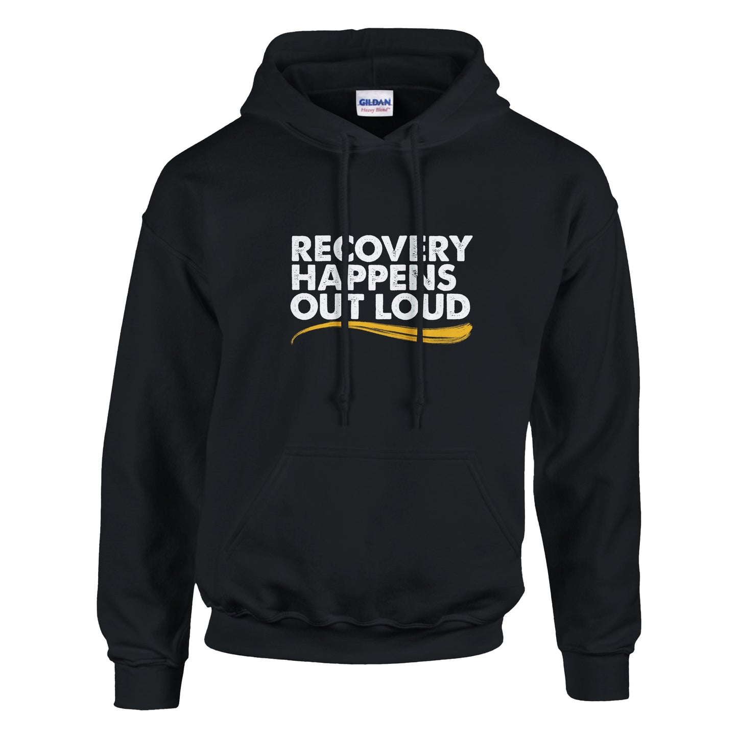 Recovery Happens Out Loud Premium Sober Apparel
