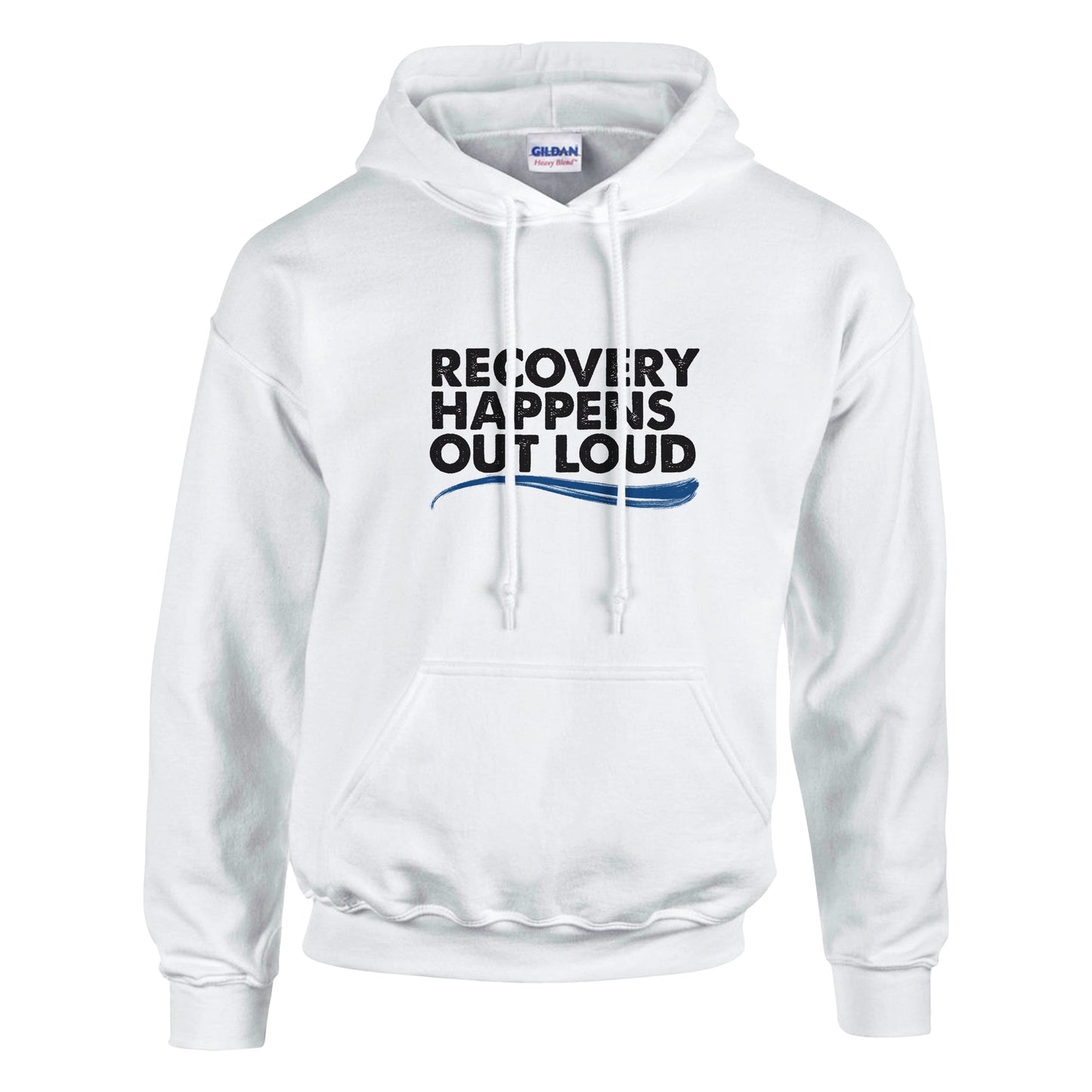 Recovery Happens Out Loud Premium Sober Apparel