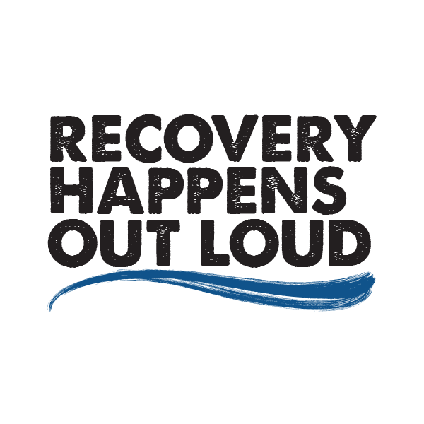 Recovery Happens Out Loud Premium Sober Apparel