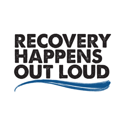 Recovery Happens Out Loud Premium Sober Apparel