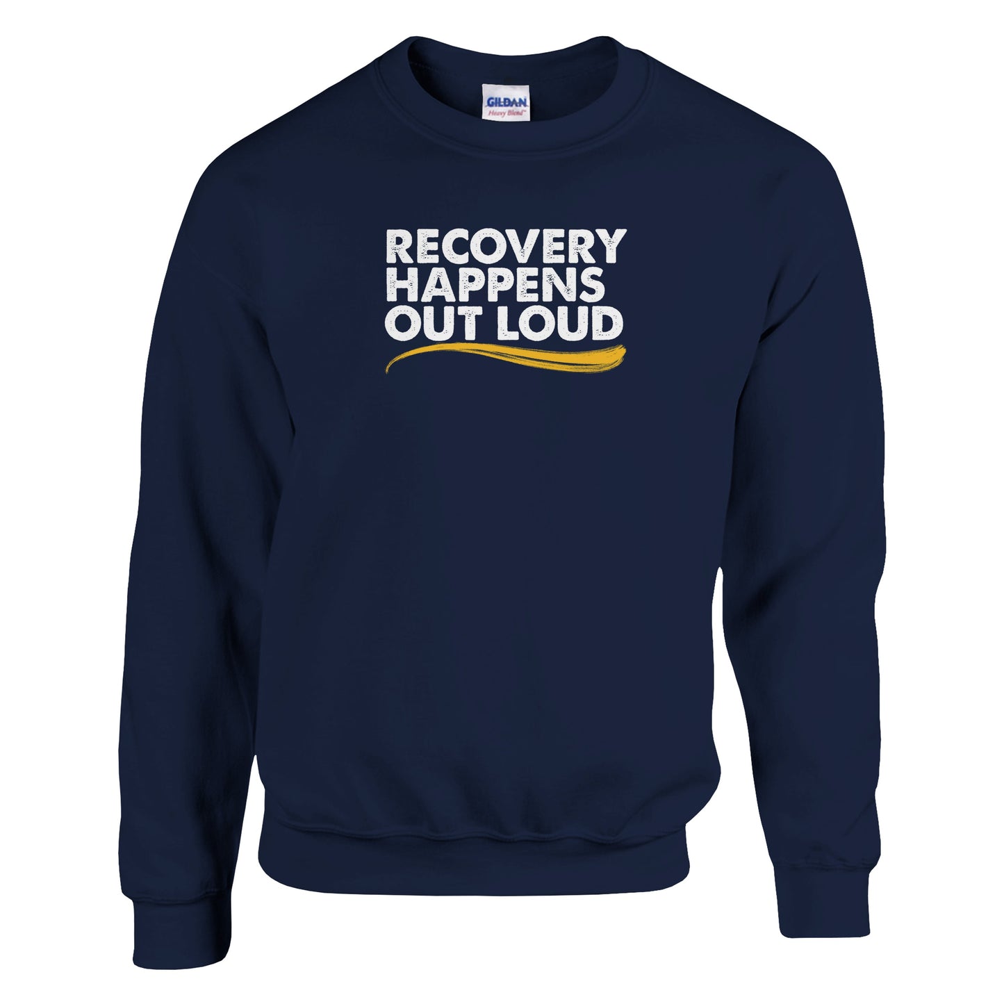 Recovery Happens Out Loud Premium Sober Apparel