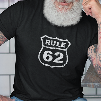 Rule 62 Premium Sober Apparel Black T-shirt