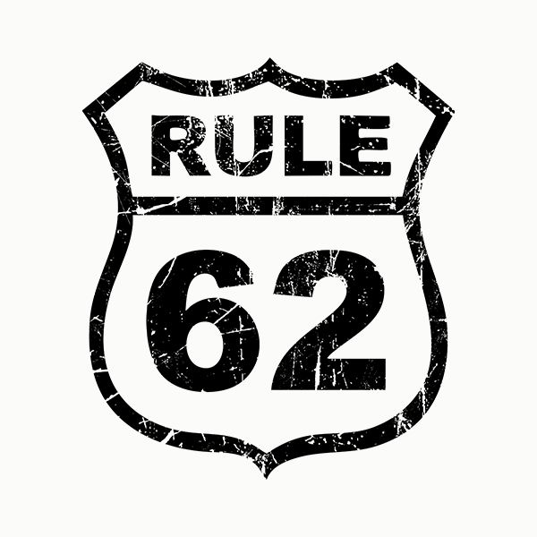 Rule 62 Premium Sober Apparel Design