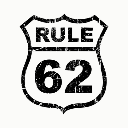 Rule 62 Premium Sober Apparel Design