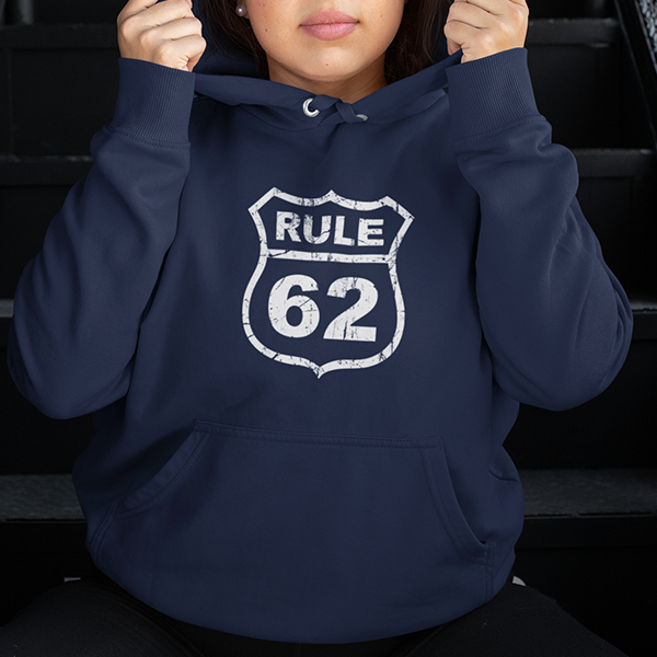 Rule 62 Premium Sober Apparel Black Hoodie