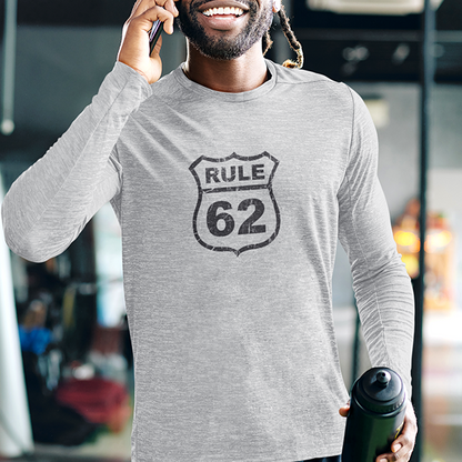 Rule 62 Premium Sober Apparel Sports Grey Long-sleeve