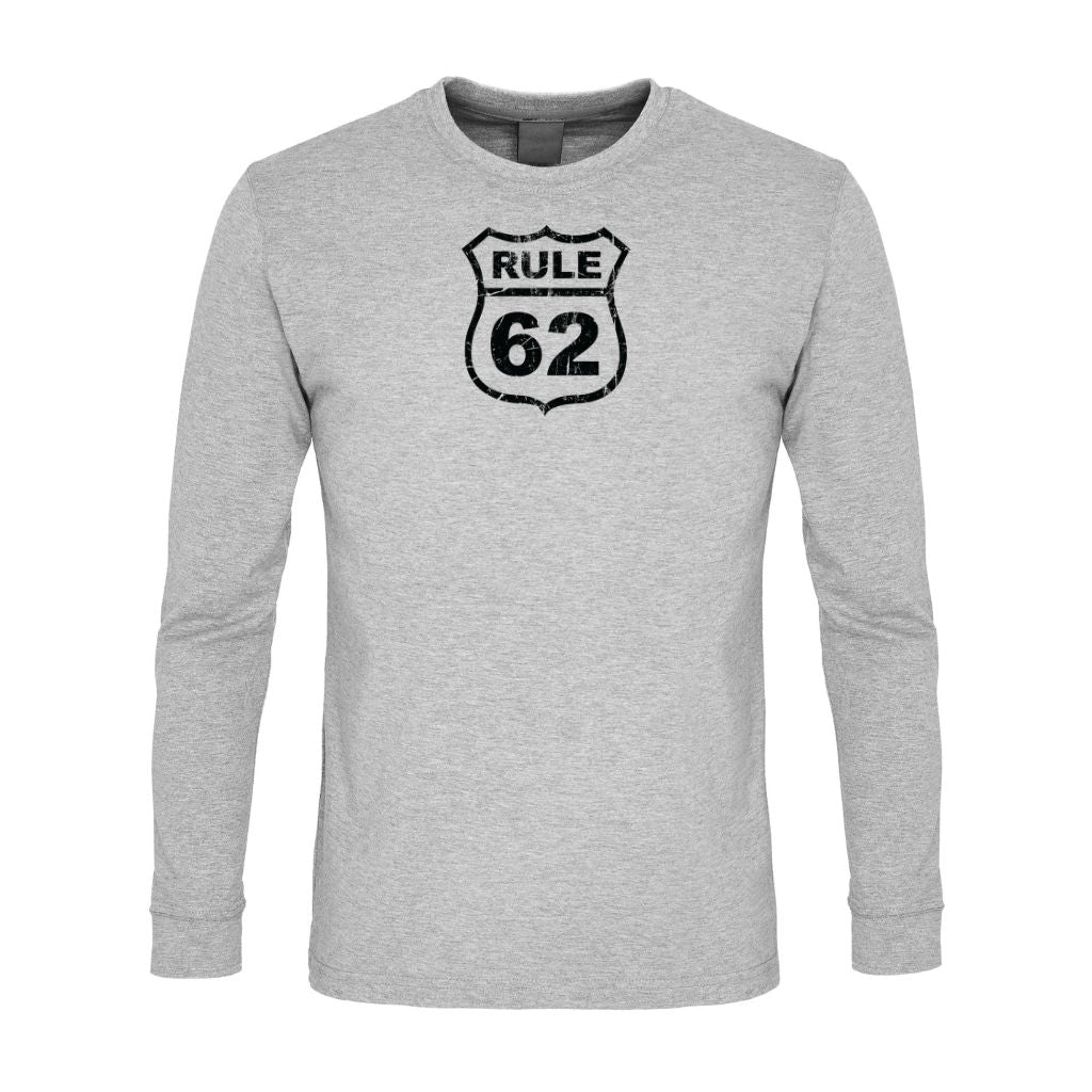 Rule 62 Premium Sober Apparel Sports Grey Long-sleeve