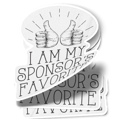 I Am My Sponsor's Favorite Sober Lifestyle