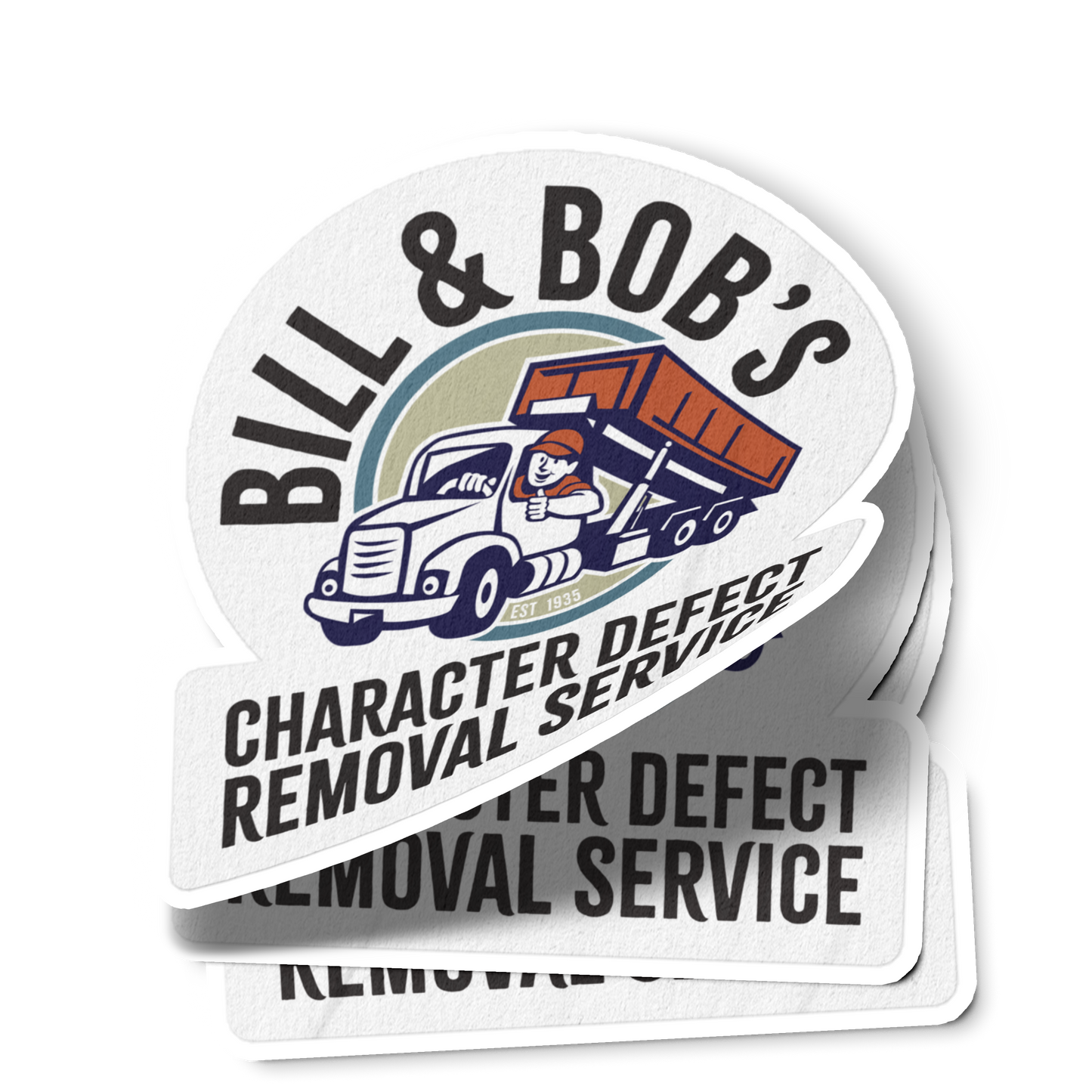 Bill & Bob's Character Defect Removal Service Merch