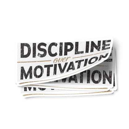 Discipline Over Motivation Sober Lifestyle