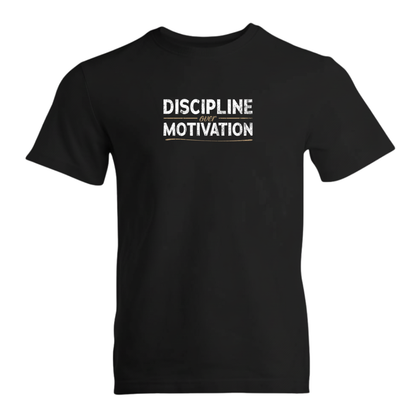 Discipline Over Motivation Premium Sober Apparel