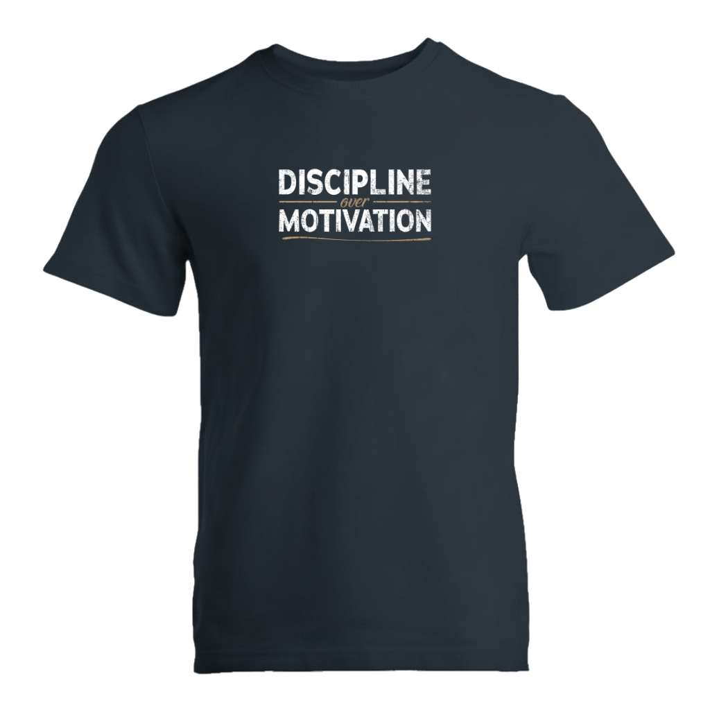 Discipline Over Motivation Premium Sober Apparel
