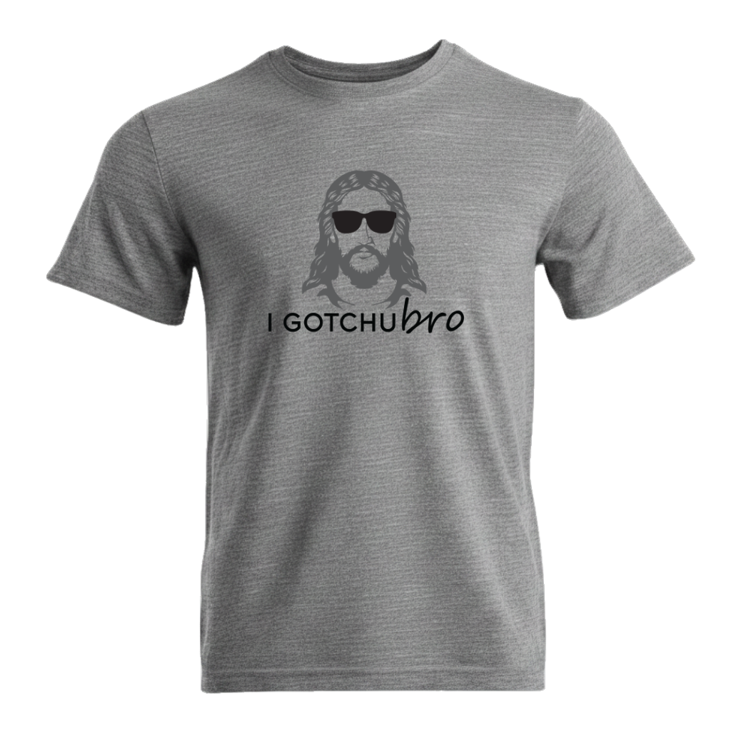 I Gotchu Bro Premium Sober Apparel T-shirt Sports Grey