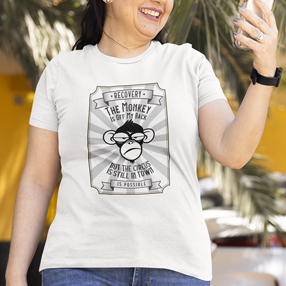 The Monkey Is Off My Back But The Circus Is Still In Town Apparel