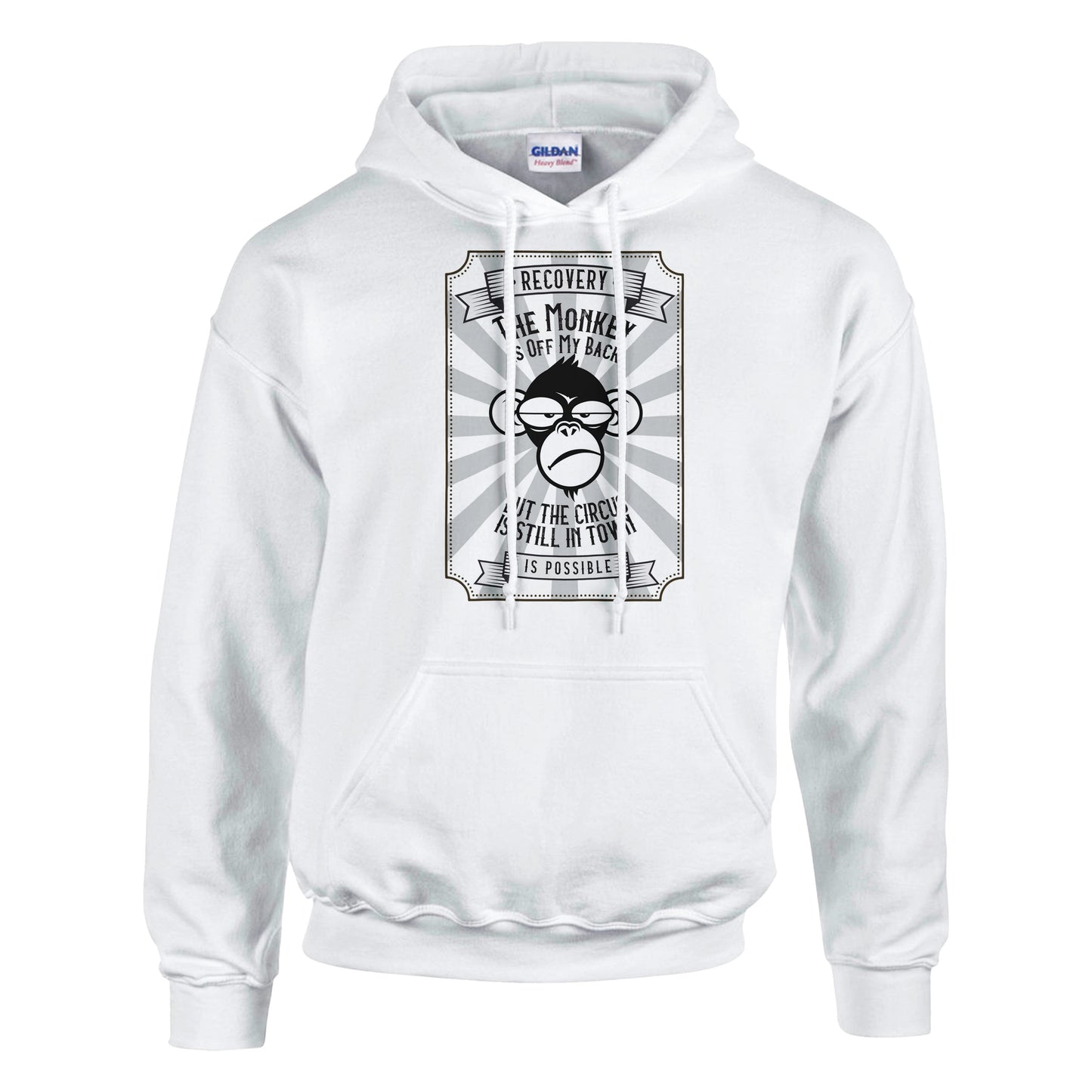 The Monkey Is Off My Back But The Circus Is Still In Town Apparel