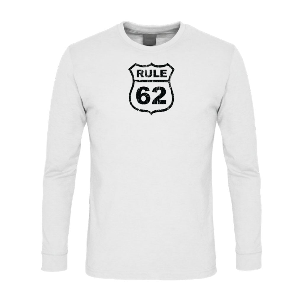 Rule 62 Premium Sober Apparel White Long-sleeve