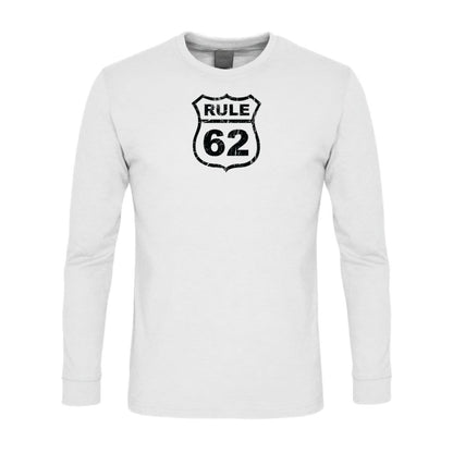 Rule 62 Premium Sober Apparel White Long-sleeve