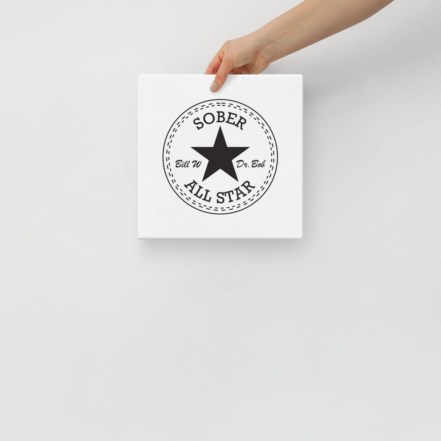 Sober All-Star Addiction Recovery Sobriety Gifts Wall Art