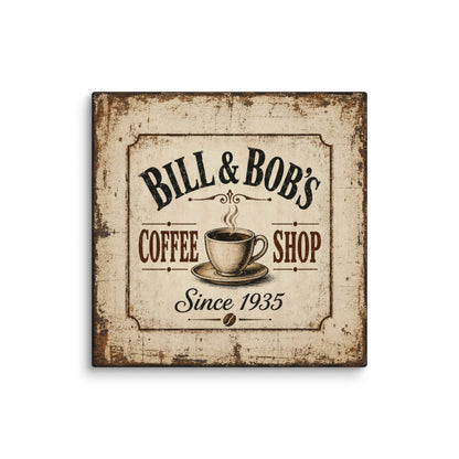 Bill & Bob's Coffee Shop Since 1935 Sober Lifestyle