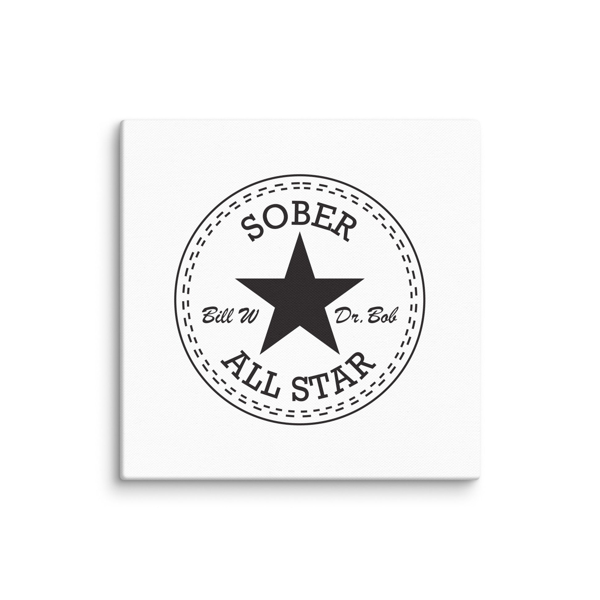 Sober All-Star Addiction Recovery Sobriety Gifts Wall Art