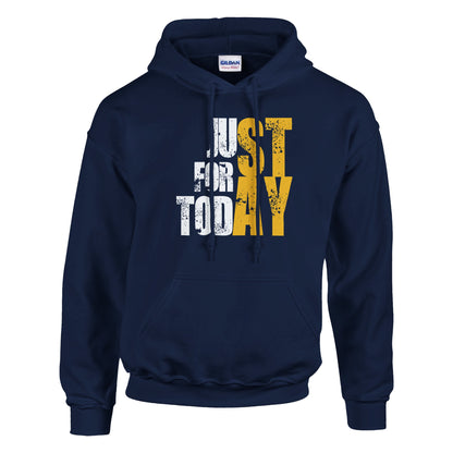 Just For Today STAY Premium Sober Apparel | Hoodie Navy