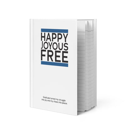 Happy Joyous Free Addiction Recovery Sobriety Gifts Journal